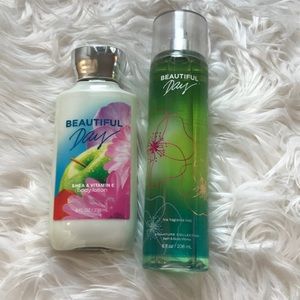 Beautiful day lotion and body spray